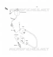 SYSTEME D&acute;ALLUMAGE pour Kawasaki KX500 1999
