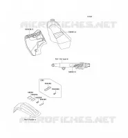 LABEL pour Kawasaki KX500 2001