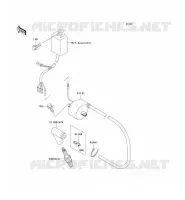 SYSTEME D&acute;ALLUMAGE pour Kawasaki KX500 2001