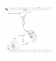 G&Eacute;N&Eacute;RATEUR pour Kawasaki KX500 1992