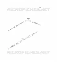 CABLES pour Kawasaki KX500 1993