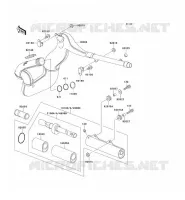&Eacute;CHAPPEMENT pour Kawasaki KX500 1993