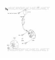 G&Eacute;N&Eacute;RATEUR pour Kawasaki KX500 1993