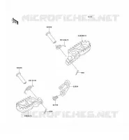 REPOSE PIED pour Kawasaki KX500 1993