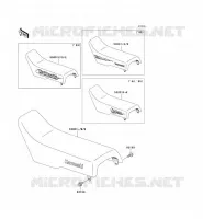 SELLE pour Kawasaki KX500 1993