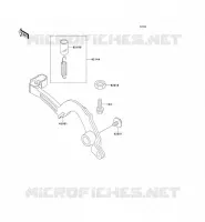 PEDALE DE FREIN pour Kawasaki KX500 1994