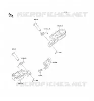 REPOSE PIED pour Kawasaki KX500 1994