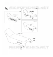 SELLE pour Kawasaki KX500 1994