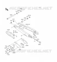 BRAS OSCILLANT pour Kawasaki KX500 1995
