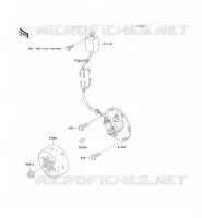 G&Eacute;N&Eacute;RATEUR pour Kawasaki KX500 1995
