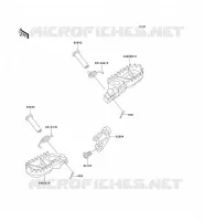 REPOSE PIED pour Kawasaki KX500 1995