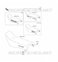 SELLE pour Kawasaki KX500 1995