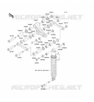 SUSPENSION pour Kawasaki KX500 1995