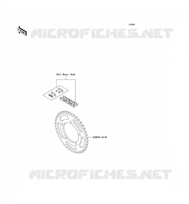 PIECE EN OPTION Kawasaki TOUT-TERRAIN 60 1995 KX60  KX60-B11