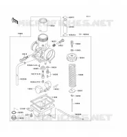 CARBURATEUR pour Kawasaki KX60 1998