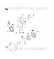 FILTRE A AIR pour Kawasaki KX60 1998