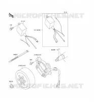 G&Eacute;N&Eacute;RATEUR pour Kawasaki KX60 1998