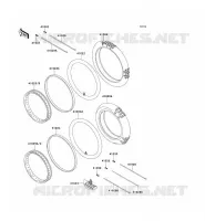 ROUE/PNEUS pour Kawasaki KX60 1998