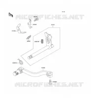 SELECTEUR pour Kawasaki KX60 1998