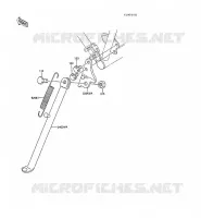 BEQUILLES pour Kawasaki KX60 1986