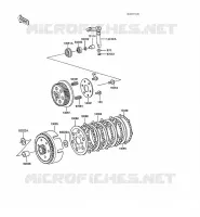 EMBRAYAGE pour Kawasaki KX60 1986