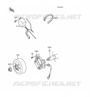 G&Eacute;N&Eacute;RATEUR pour Kawasaki KX60 1986