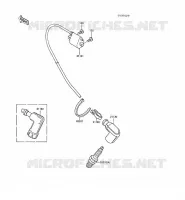 SYSTEME D&acute;ALLUMAGE pour Kawasaki KX60 1986