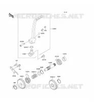MECANISME DE KICK pour Kawasaki KX65 2011