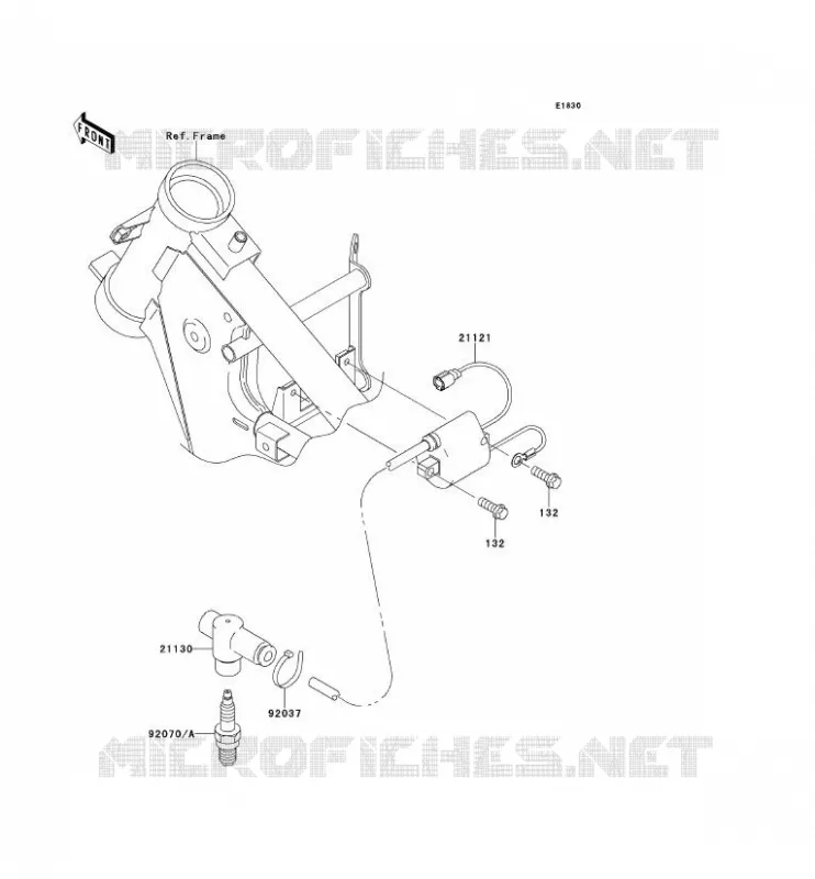 SYSTEME D&acute;ALLUMAGE Kawasaki TOUT-TERRAIN 65 2014 KX65  KX65AEF