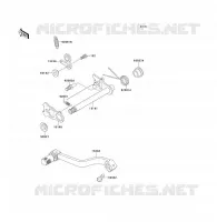 SELECTEUR pour Kawasaki KX80 1991