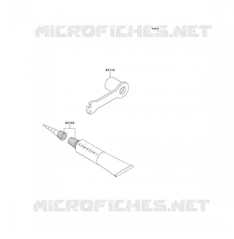 OUTIL UTILISATEUR Kawasaki TOUT-TERRAIN 85 2003 KX85 - KX85 II  KX85-A3