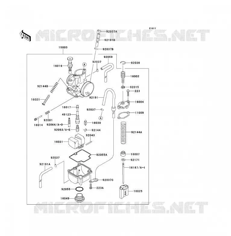 CARBURATEUR Kawasaki TOUT-TERRAIN 85 2013 KX85 - KX85 II  KX85ADF