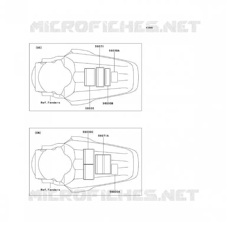 LABEL Kawasaki TOUT-TERRAIN 85 2013 KX85 - KX85 II  KX85ADF