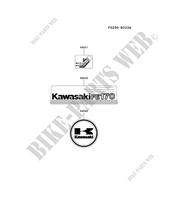 LABEL pour Kawasaki FE MOTORS FE170G