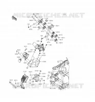 ARBRE DE DIRECTION pour Kawasaki BRUTE FORCE 750 4X4I EPS 2016