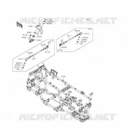 CH&Acirc;SSIS pour Kawasaki BRUTE FORCE 750 4X4I EPS 2016