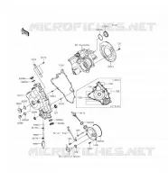 COUVERCLES MOTEUR pour Kawasaki BRUTE FORCE 750 4X4I EPS 2016