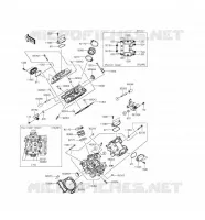 CULASSE pour Kawasaki BRUTE FORCE 750 4X4I EPS 2016