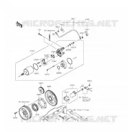 D&Eacute;MARREUR pour Kawasaki BRUTE FORCE 750 4X4I EPS 2016