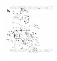 &Eacute;CHAPPEMENT pour Kawasaki BRUTE FORCE 750 4X4I EPS 2016