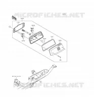 FEUX ARRI&Egrave;RE(S) pour Kawasaki BRUTE FORCE 750 4X4I EPS 2016