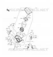 FILTRE A AIR pour Kawasaki BRUTE FORCE 750 4X4I EPS 2016