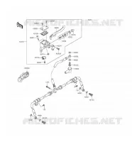 MAITRE CYLINDRE AV pour Kawasaki BRUTE FORCE 750 4X4I EPS 2016
