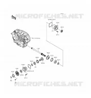 PIGNON CONIQUE AVANT pour Kawasaki BRUTE FORCE 750 4X4I EPS 2016