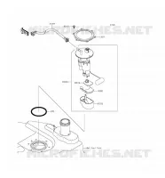 POMPE A ESSENCE pour Kawasaki BRUTE FORCE 750 4X4I EPS 2016