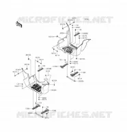 REPOSE PIED pour Kawasaki BRUTE FORCE 750 4X4I EPS 2016