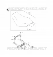 SELLE pour Kawasaki BRUTE FORCE 750 4X4I EPS 2016