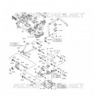 SUSPENSION ARRI&Egrave;RE pour Kawasaki BRUTE FORCE 750 4X4I EPS 2016
