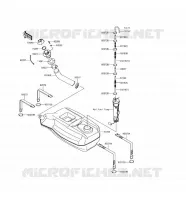 RESERVOIR CARBURANT pour Kawasaki JET SKI STX-15F 2017