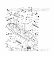 COQUE pour Kawasaki JET SKI ULTRA LX 2016